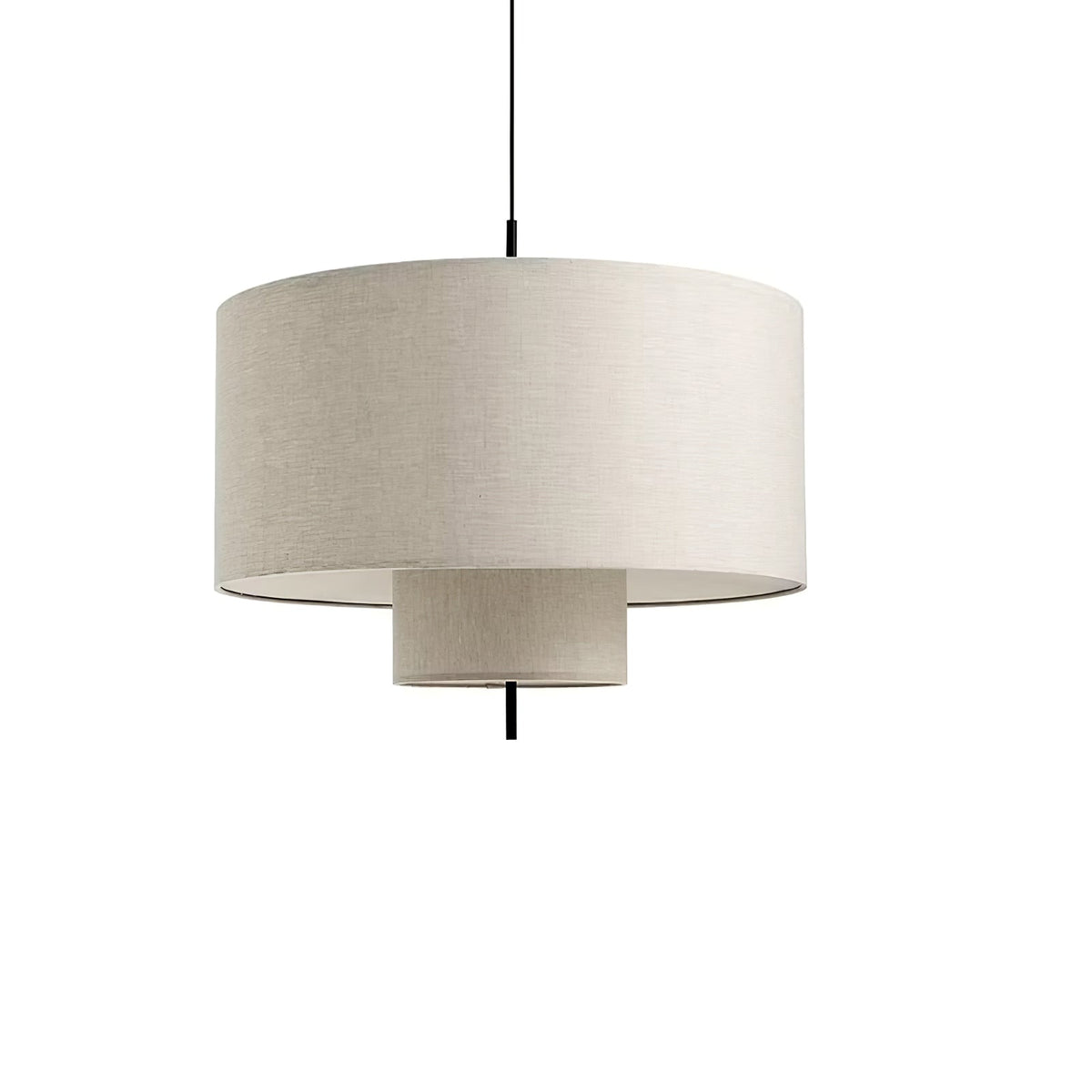 Ulphaa zeitgenössische minimalistische Stoff-Pendelleuchte