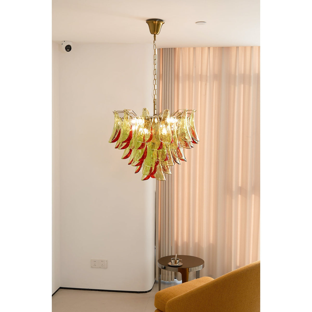 Celoraria Kronleuchter Murano-Glas-Blütenblätter Elegant