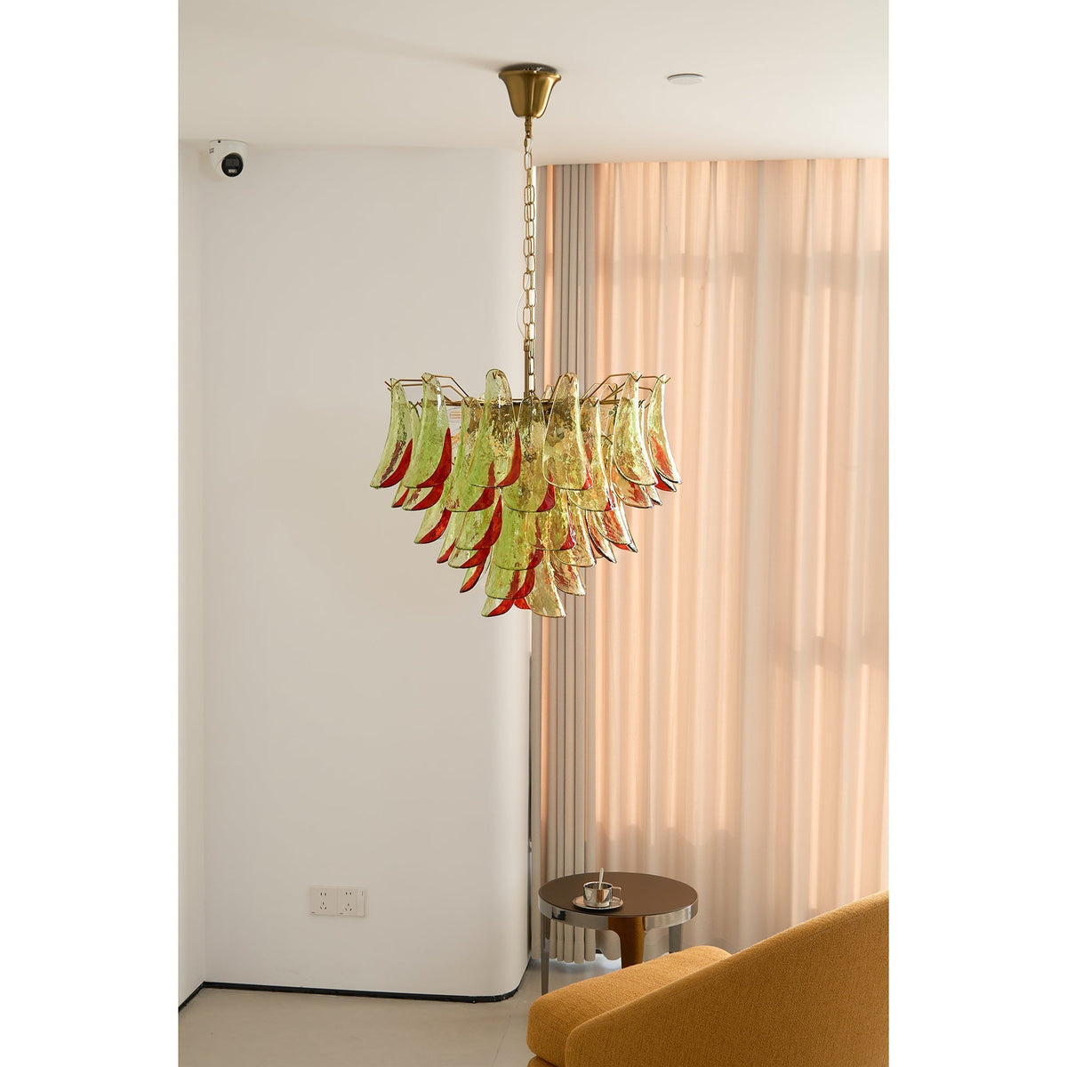 Celoraria Kronleuchter Murano-Glas-Blütenblätter Elegant