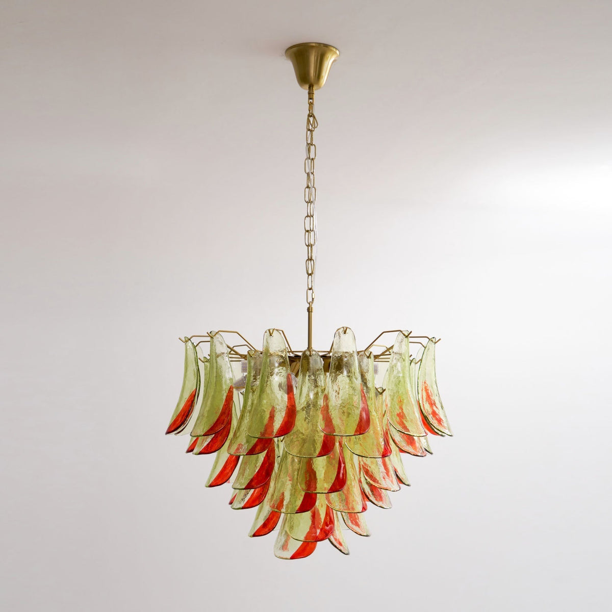 Celoraria Kronleuchter Murano-Glas-Blütenblätter Elegant