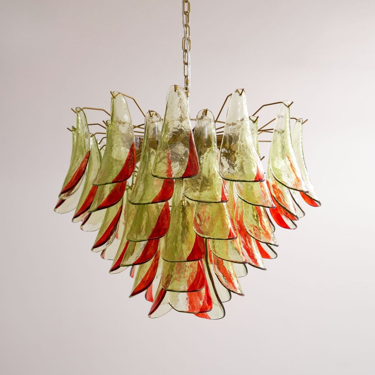 Celoraria Kronleuchter Murano-Glas-Blütenblätter Elegant