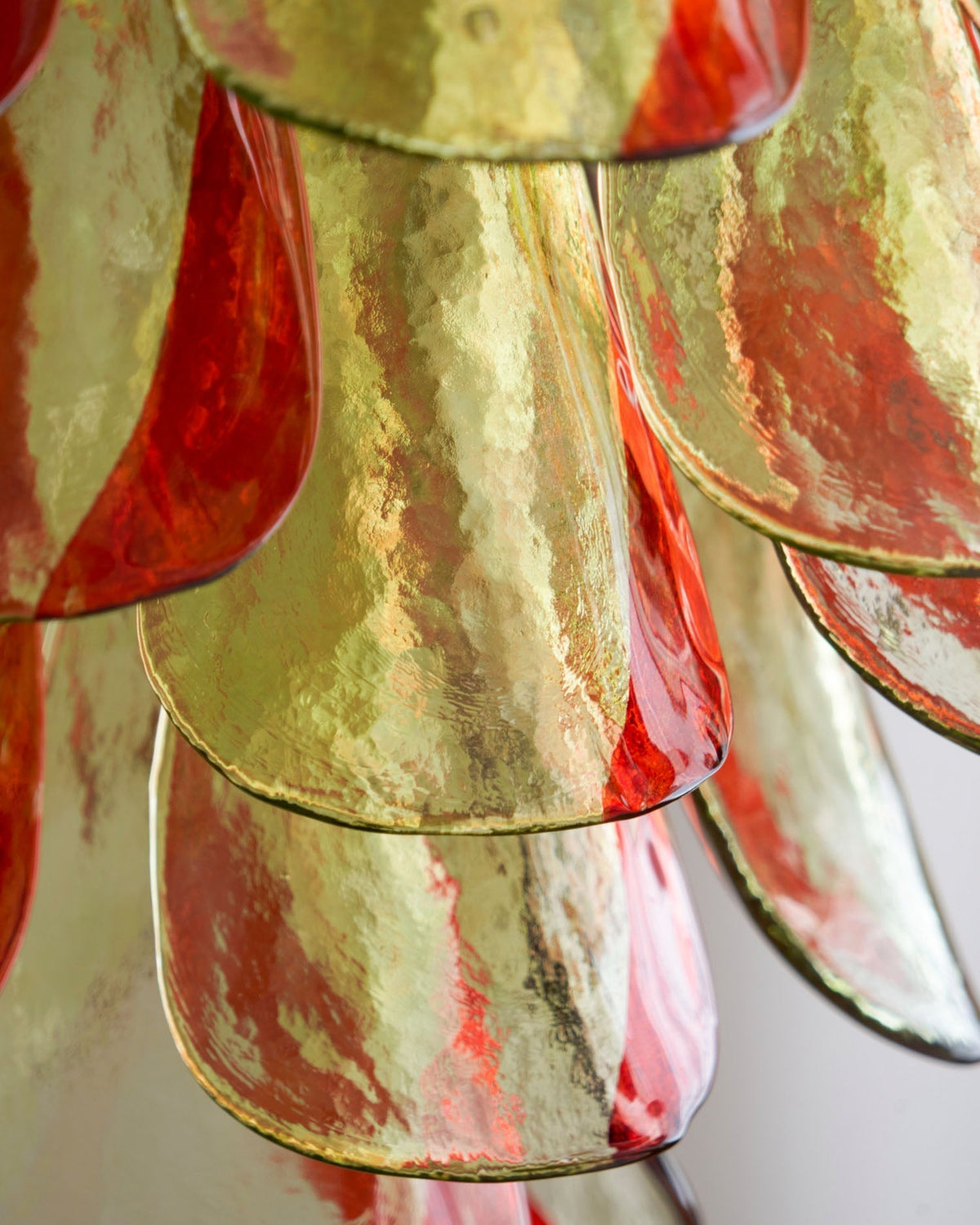 Celoraria Kronleuchter Murano-Glas-Blütenblätter Elegant
