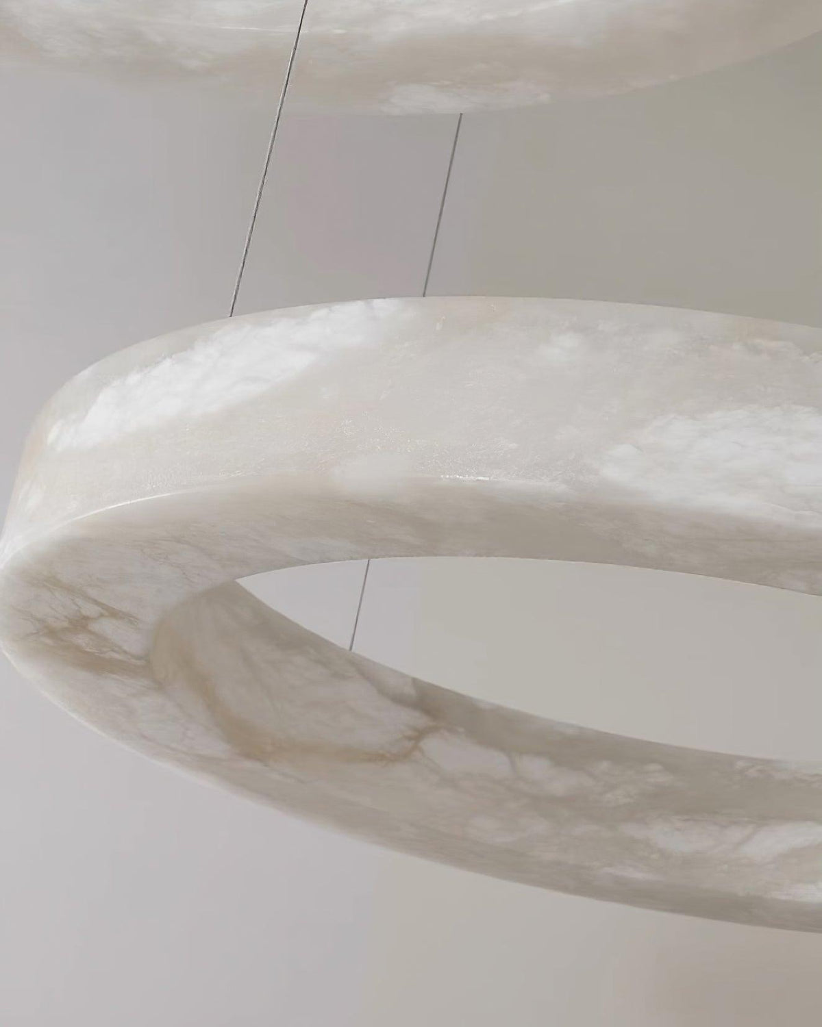 Vaelen Alabaster Multi-Ring Pendelleuchte