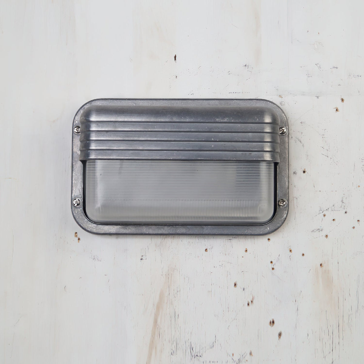 Olcarila Vintage Outdoor Glasmuschel Wandleuchte