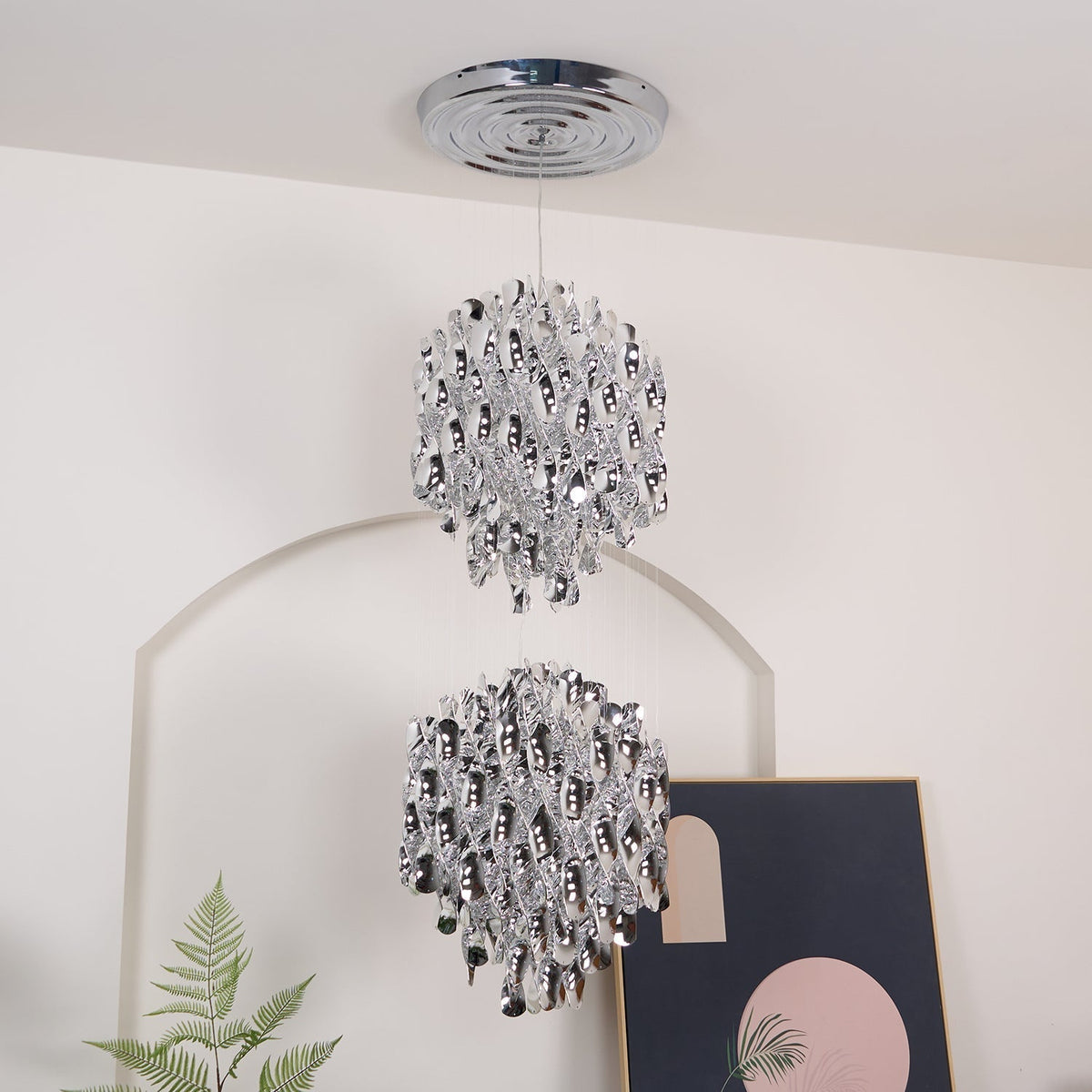 Isoran Luxe Acryl Kronleuchter