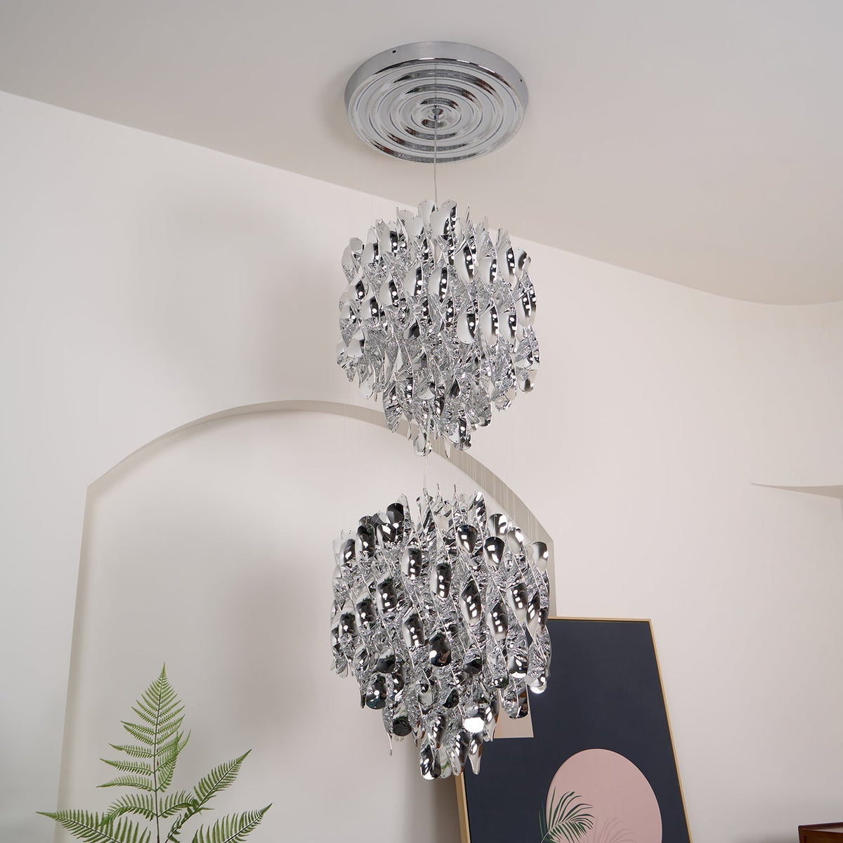 Isoran Luxe Acryl Kronleuchter