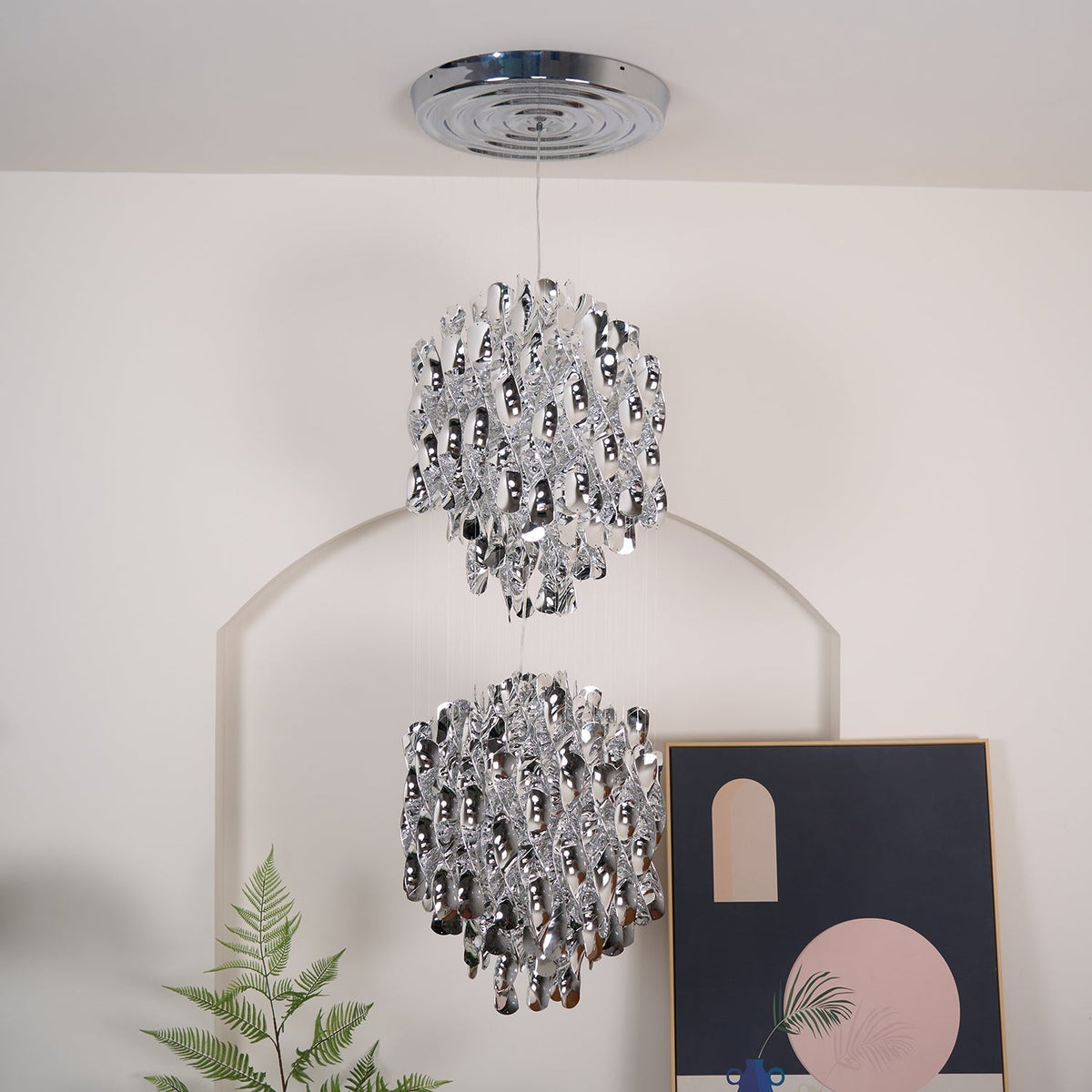 Isoran Luxe Acryl Kronleuchter