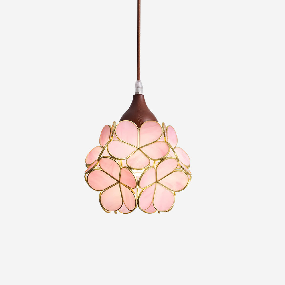 Velina Pink Petal Pendelleuchte