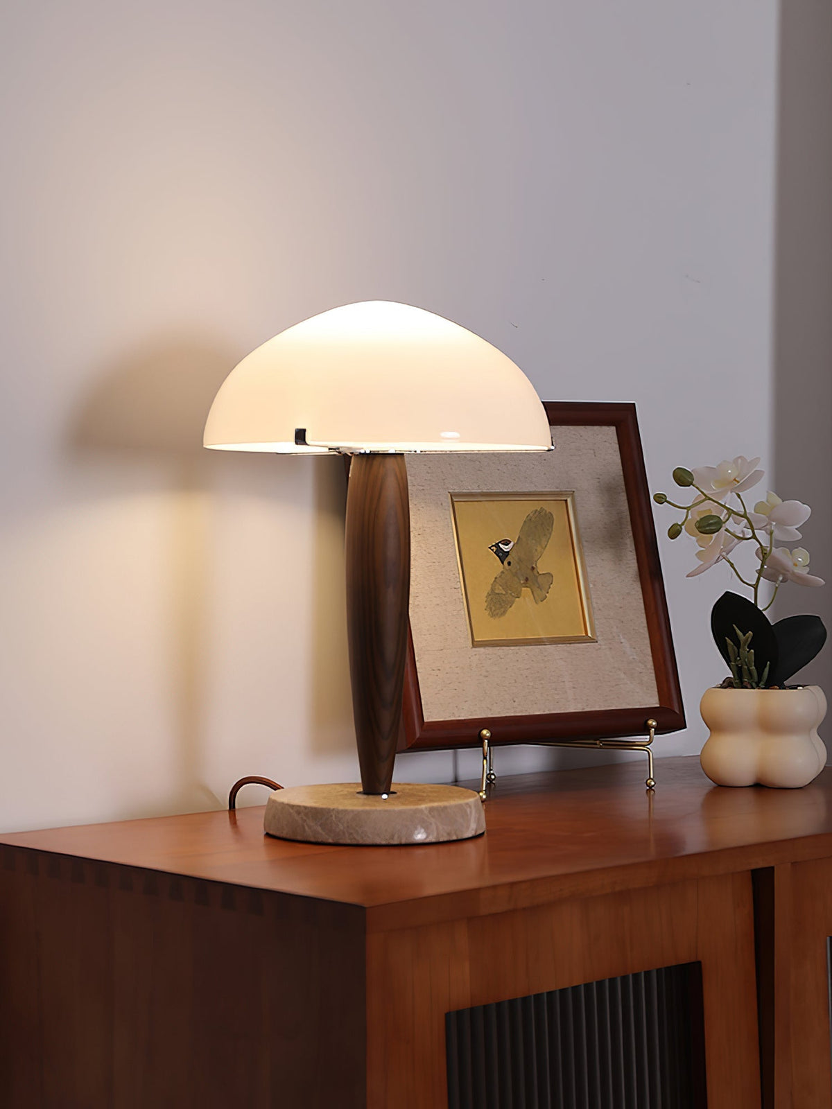 Jackson Minimalistische Tischleuchte aus Glas