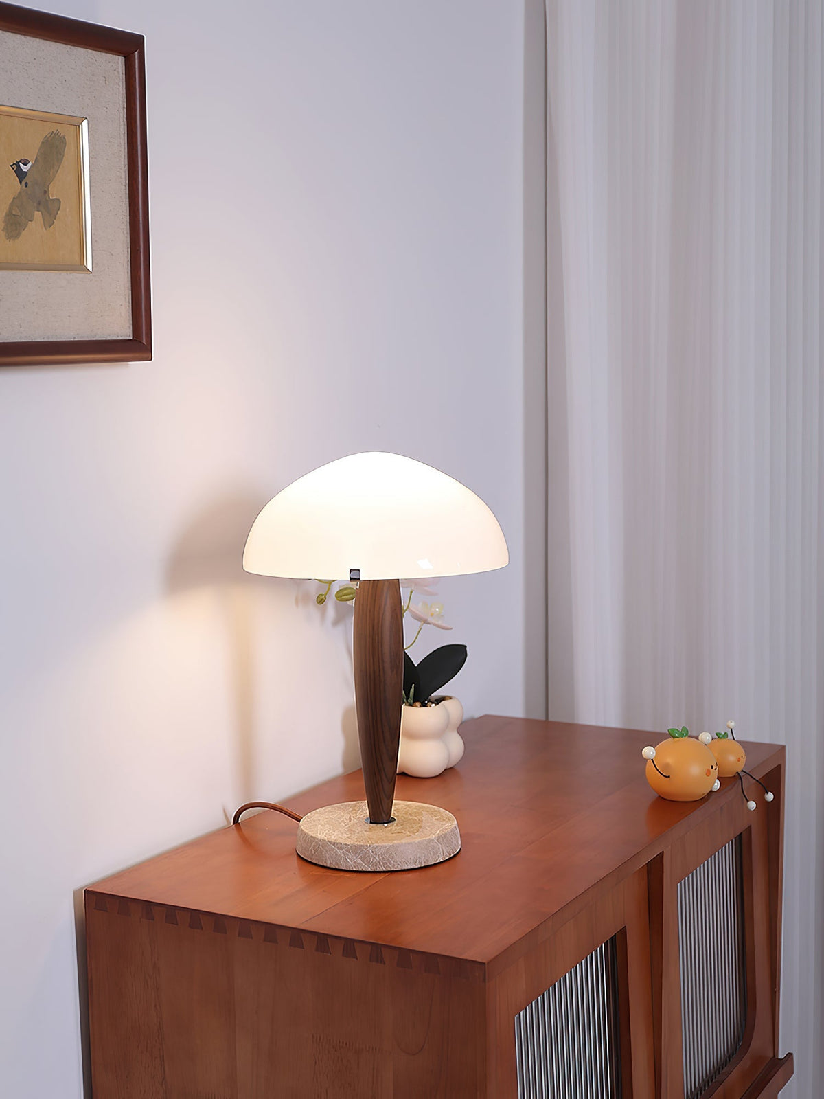Jackson Minimalistische Tischleuchte aus Glas