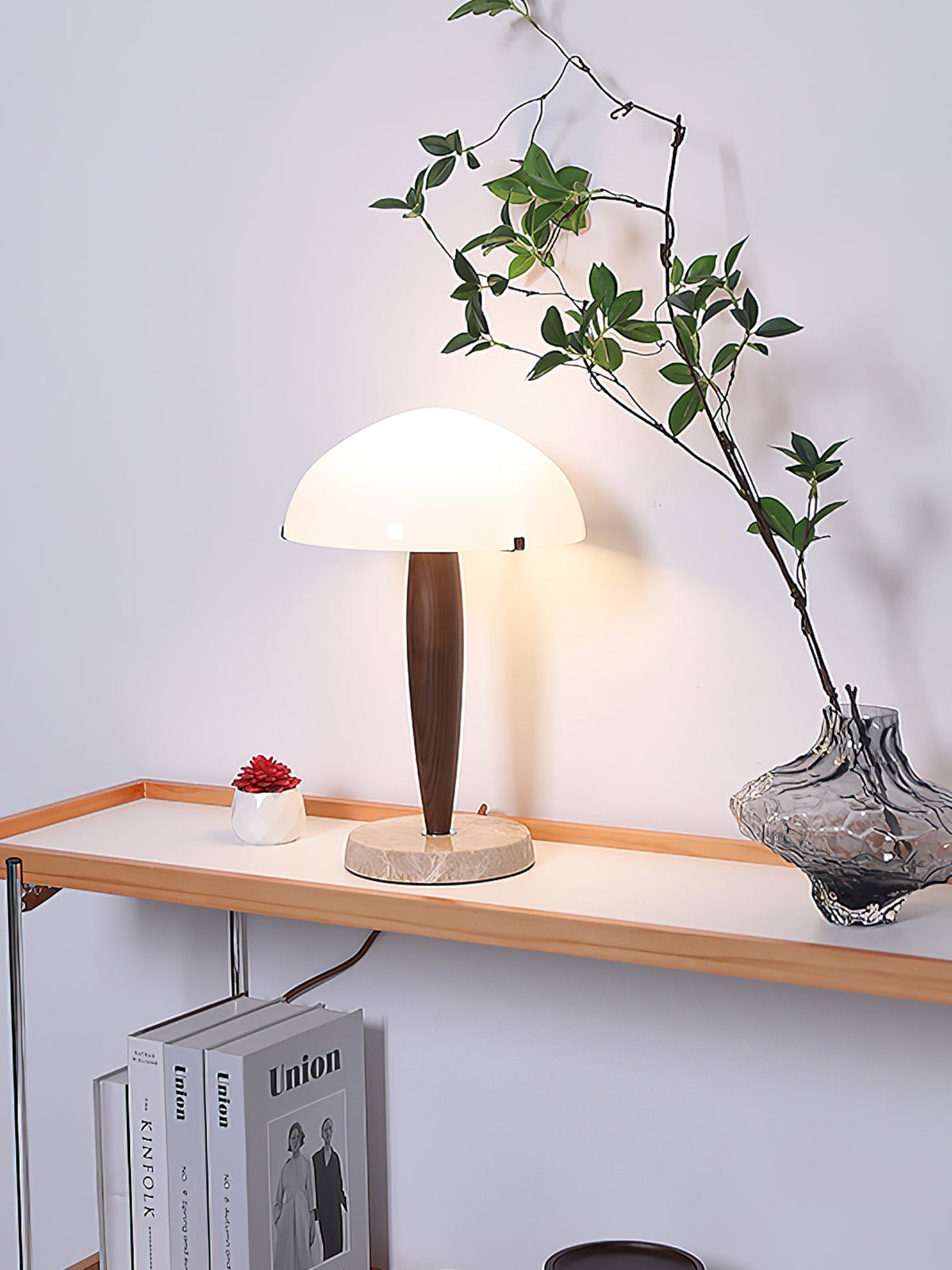 Jackson Minimalistische Tischleuchte aus Glas