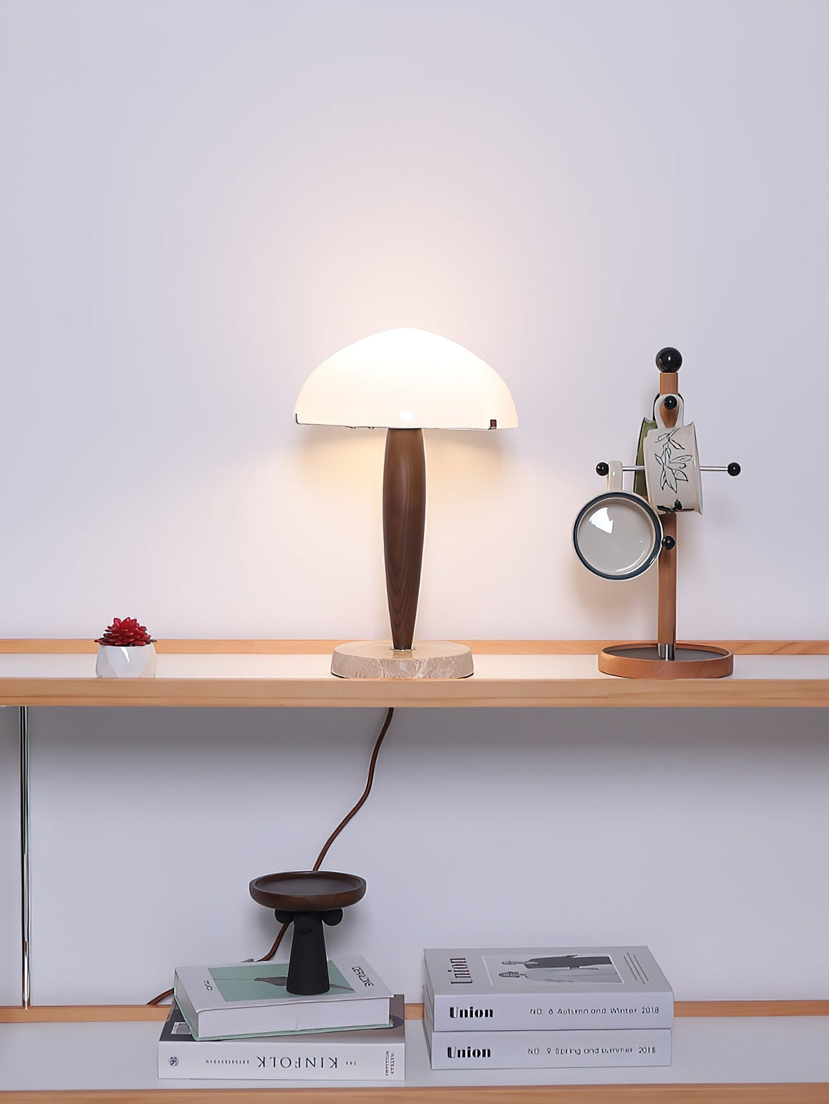 Jackson Minimalistische Tischleuchte aus Glas