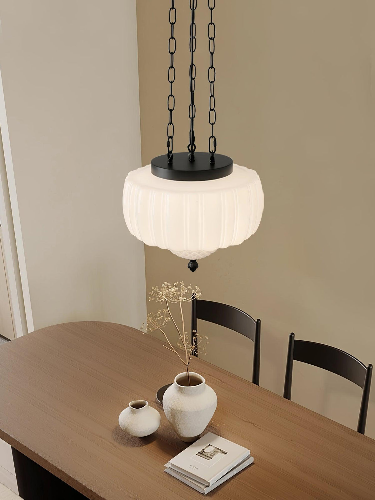 Yara zeitgenössische Pendelleuchte aus Glas