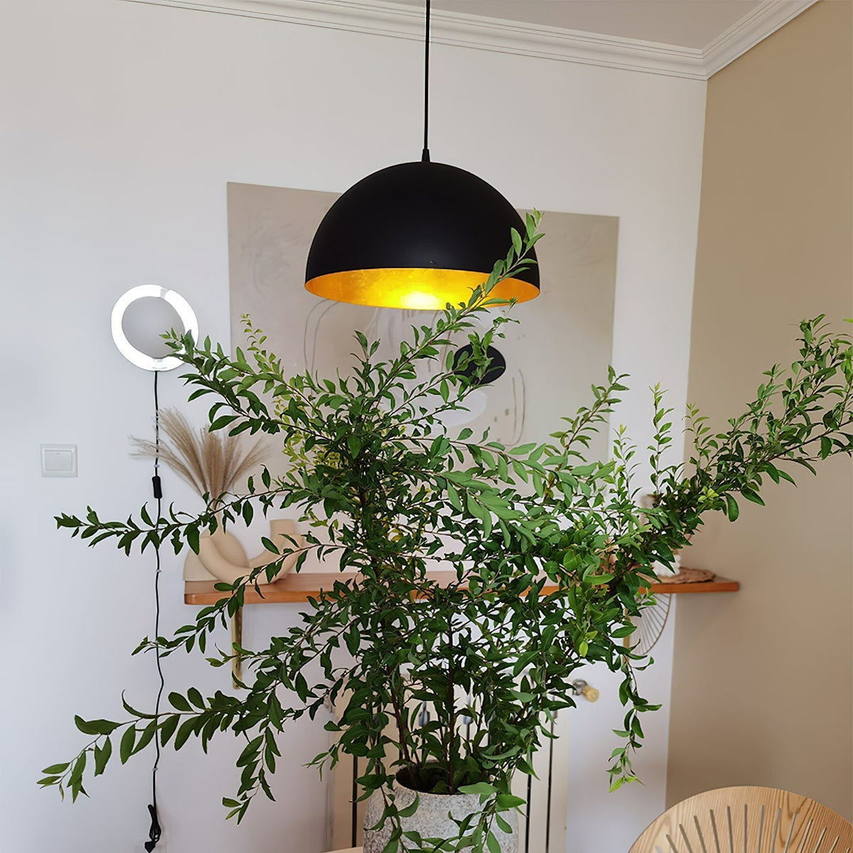 Renorira Pendelleuchte Dome Bowl für Esszimmer
