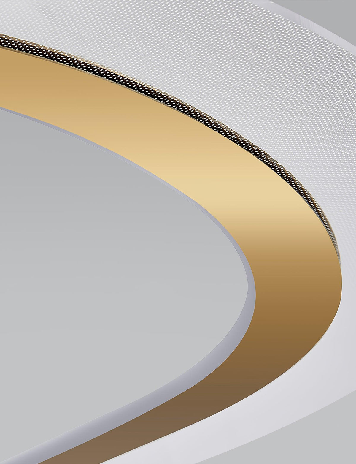 Soleleon Kronleuchter aus Acryl in Gold modern