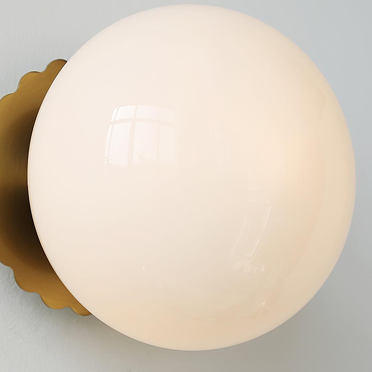 Stefan zeitgenössische minimalistische Wandleuchte aus Glas