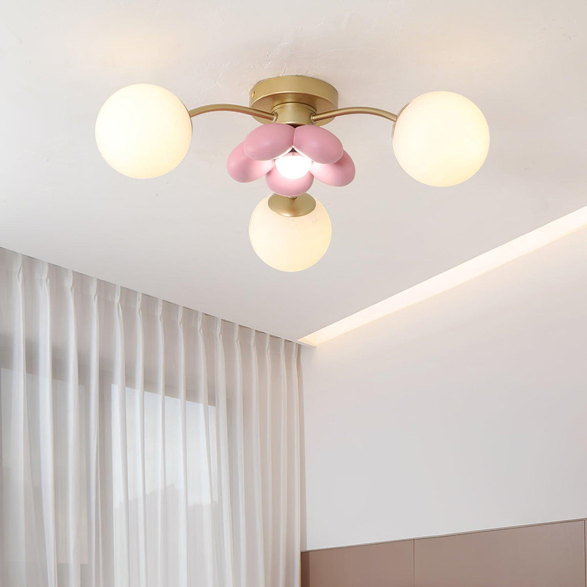 Nirox Pink Petal Deckenleuchte