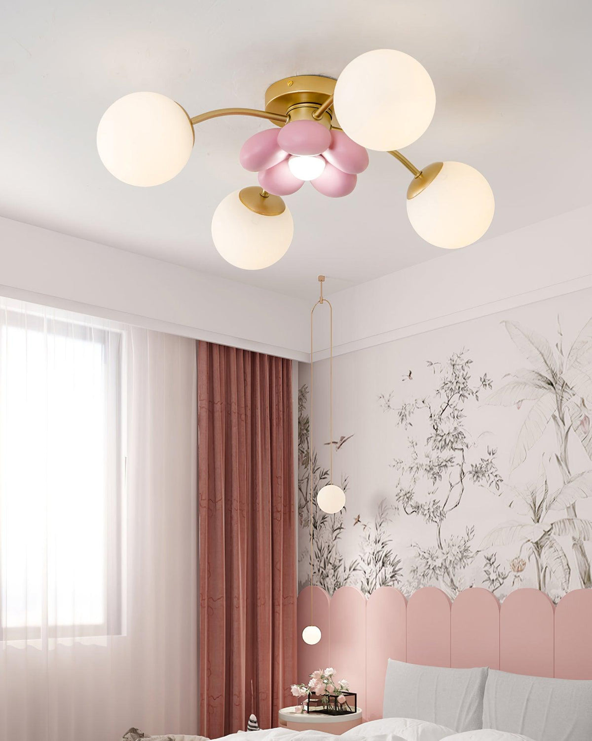 Nirox Pink Petal Deckenleuchte