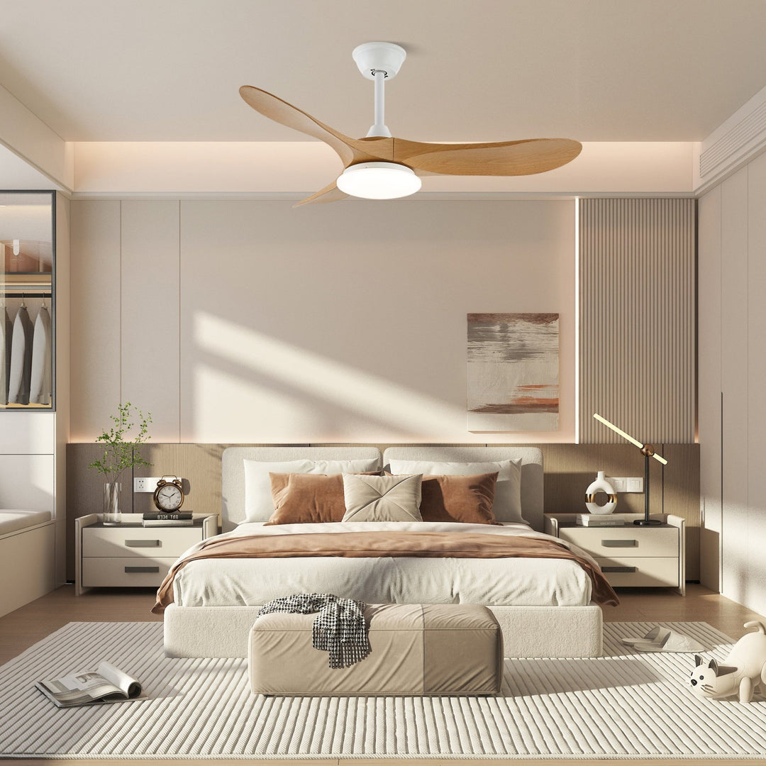 Liorueria Deckenventilator mit Beleuchtung