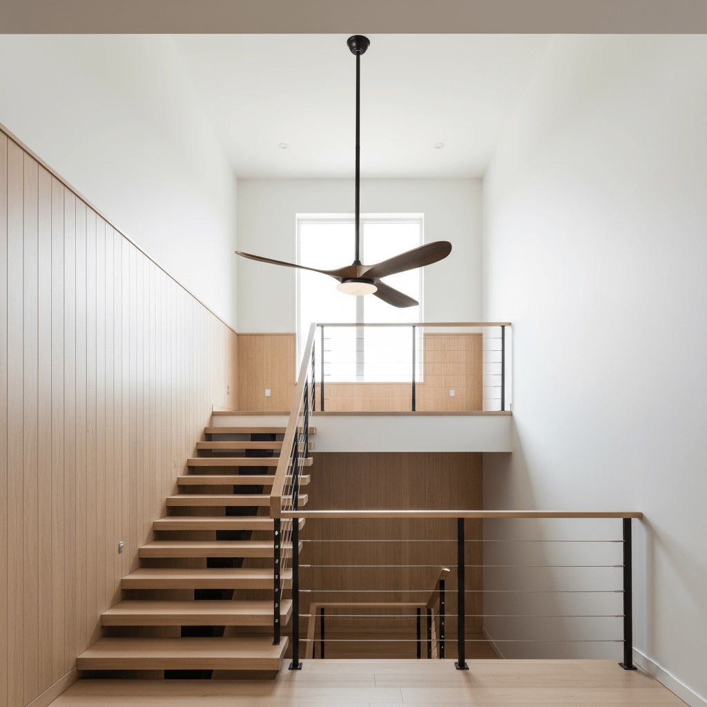 Liorueria Deckenventilator mit Beleuchtung