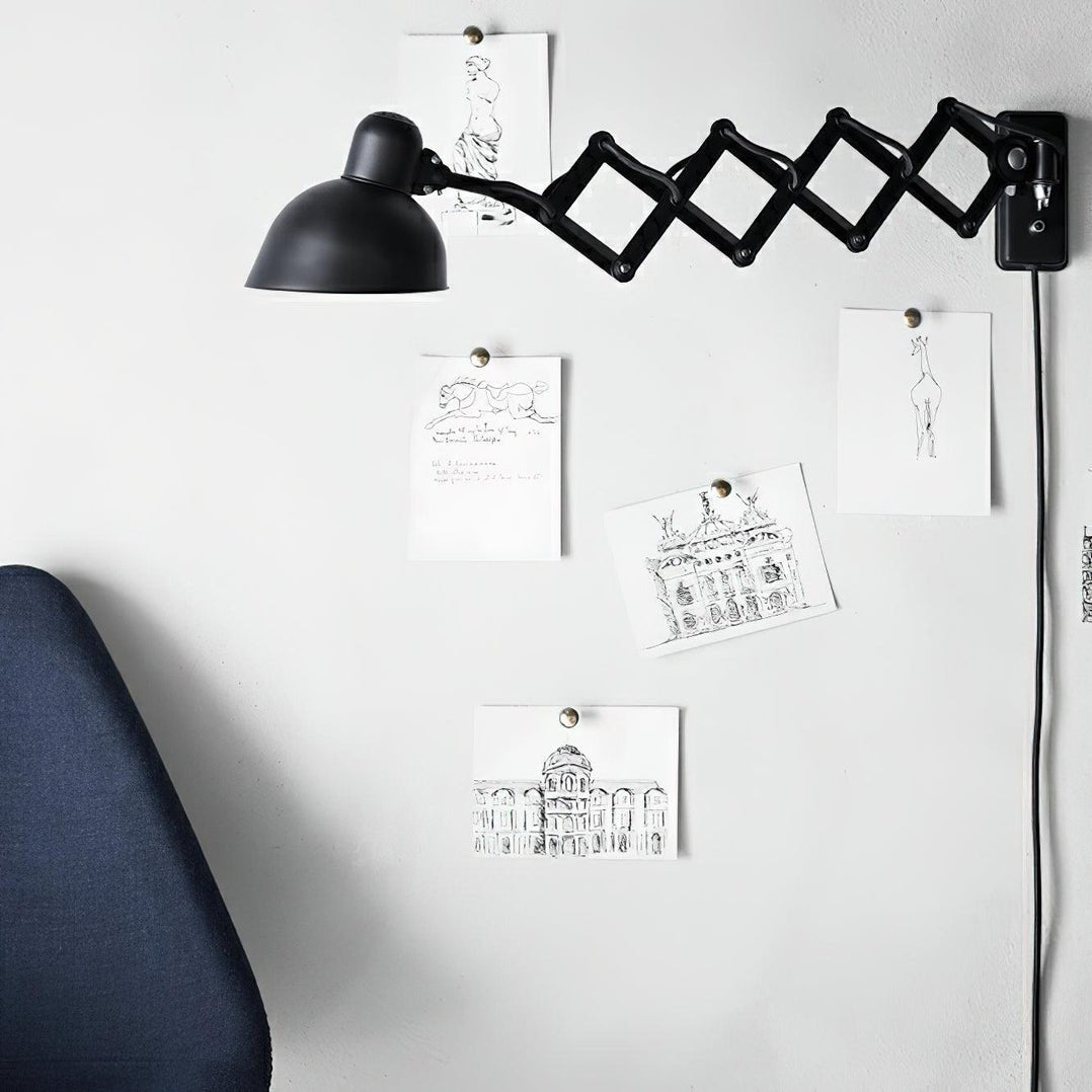 Zonorira Vintage Industrial Einstellbare Wandleuchte