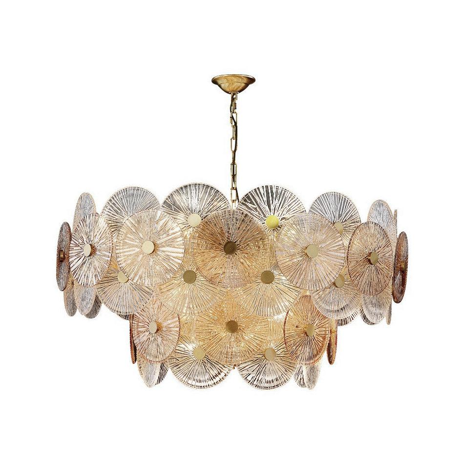 Liororiel Kronleuchter aus Glas