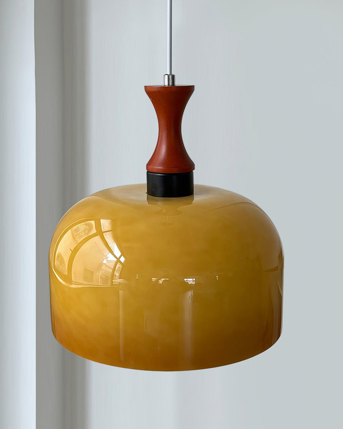 Lioraer Pendelleuchte aus Glas im Retro-Stil