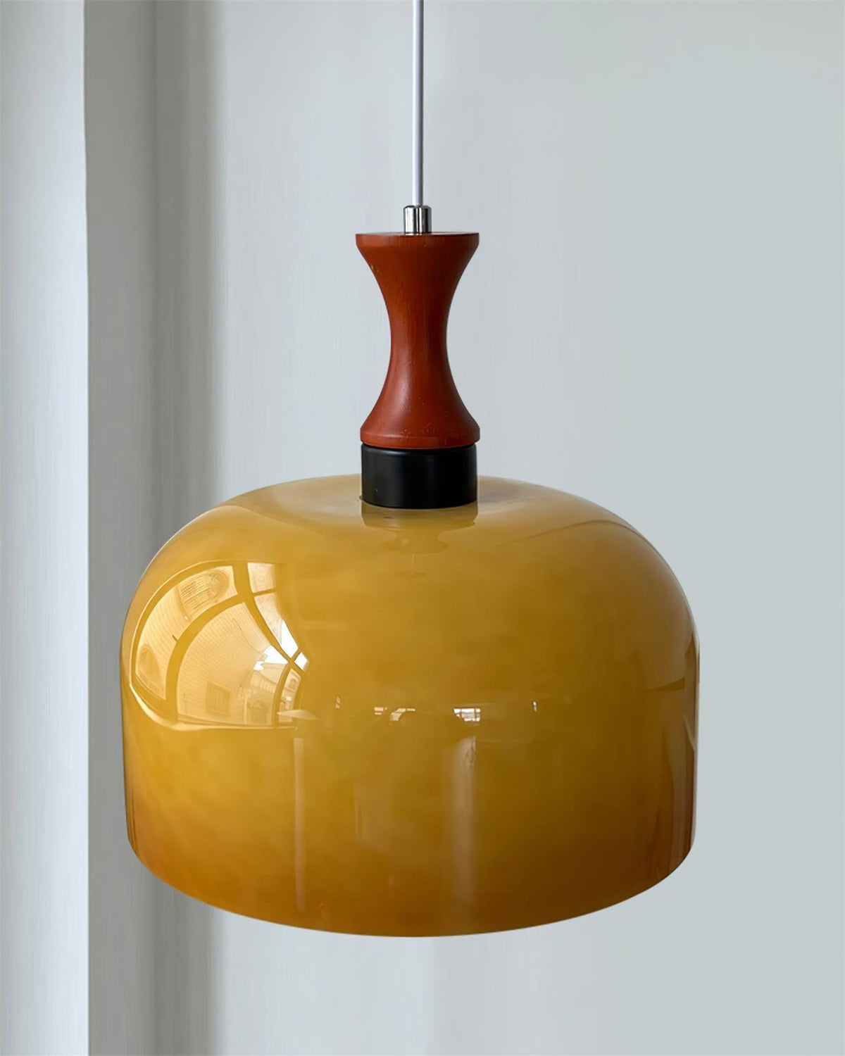 Lioraer Pendelleuchte aus Glas im Retro-Stil