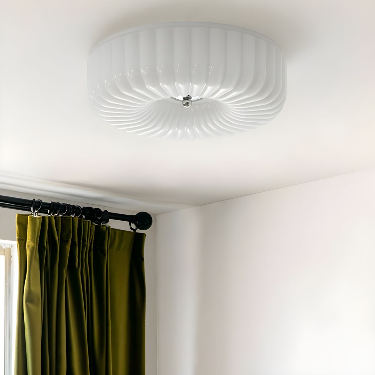 Arisha Modern LED Glas Deckenleuchte Schlafzimmer