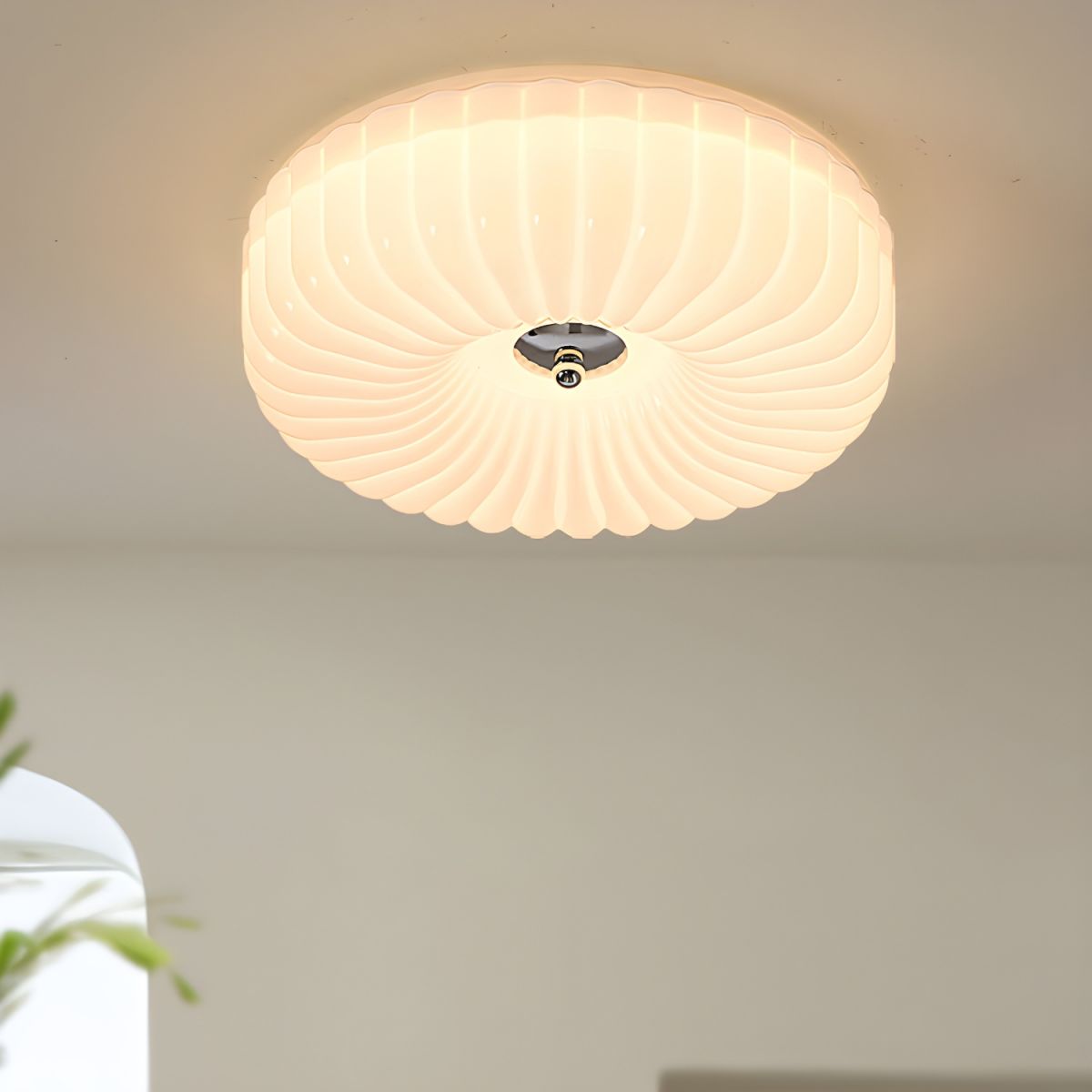 Arisha Modern LED Glas Deckenleuchte Schlafzimmer