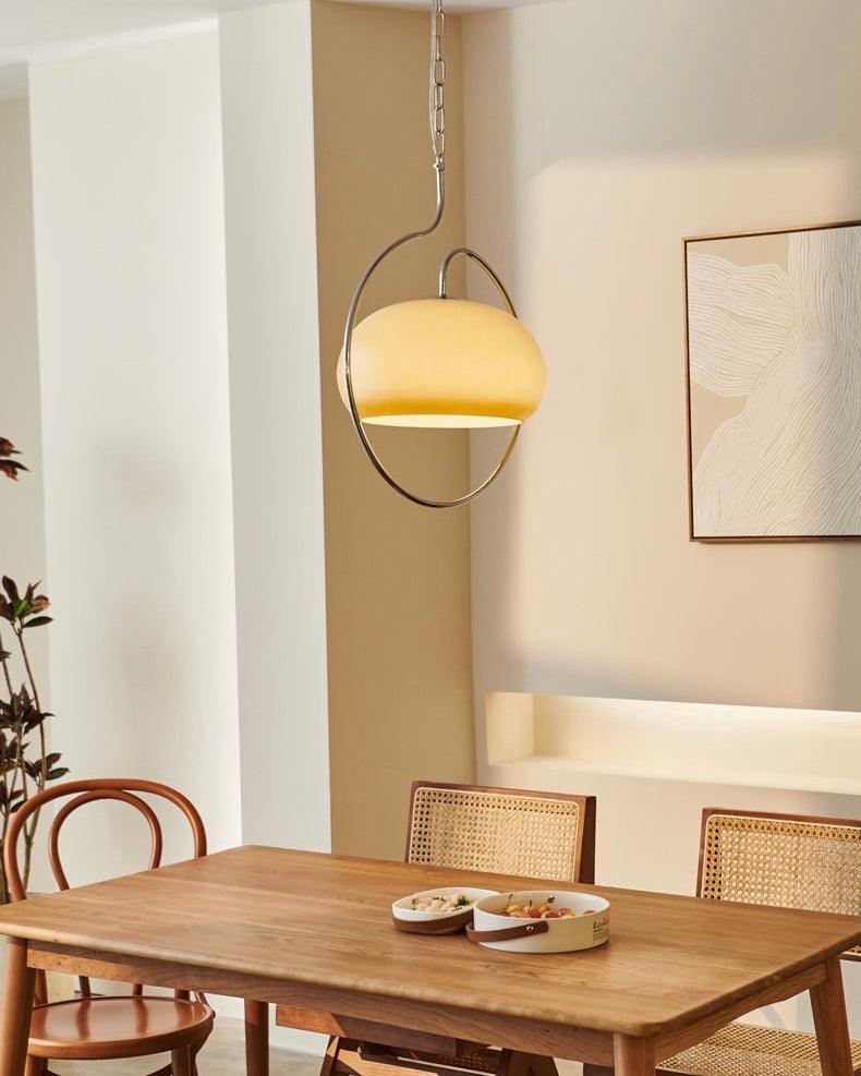 Xune Pendelleuchte aus Glas im Retro-Stil