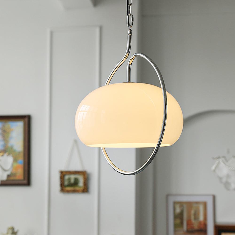 Xune Pendelleuchte aus Glas im Retro-Stil