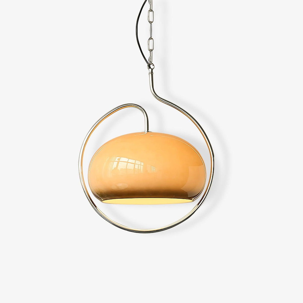 Xune Pendelleuchte aus Glas im Retro-Stil