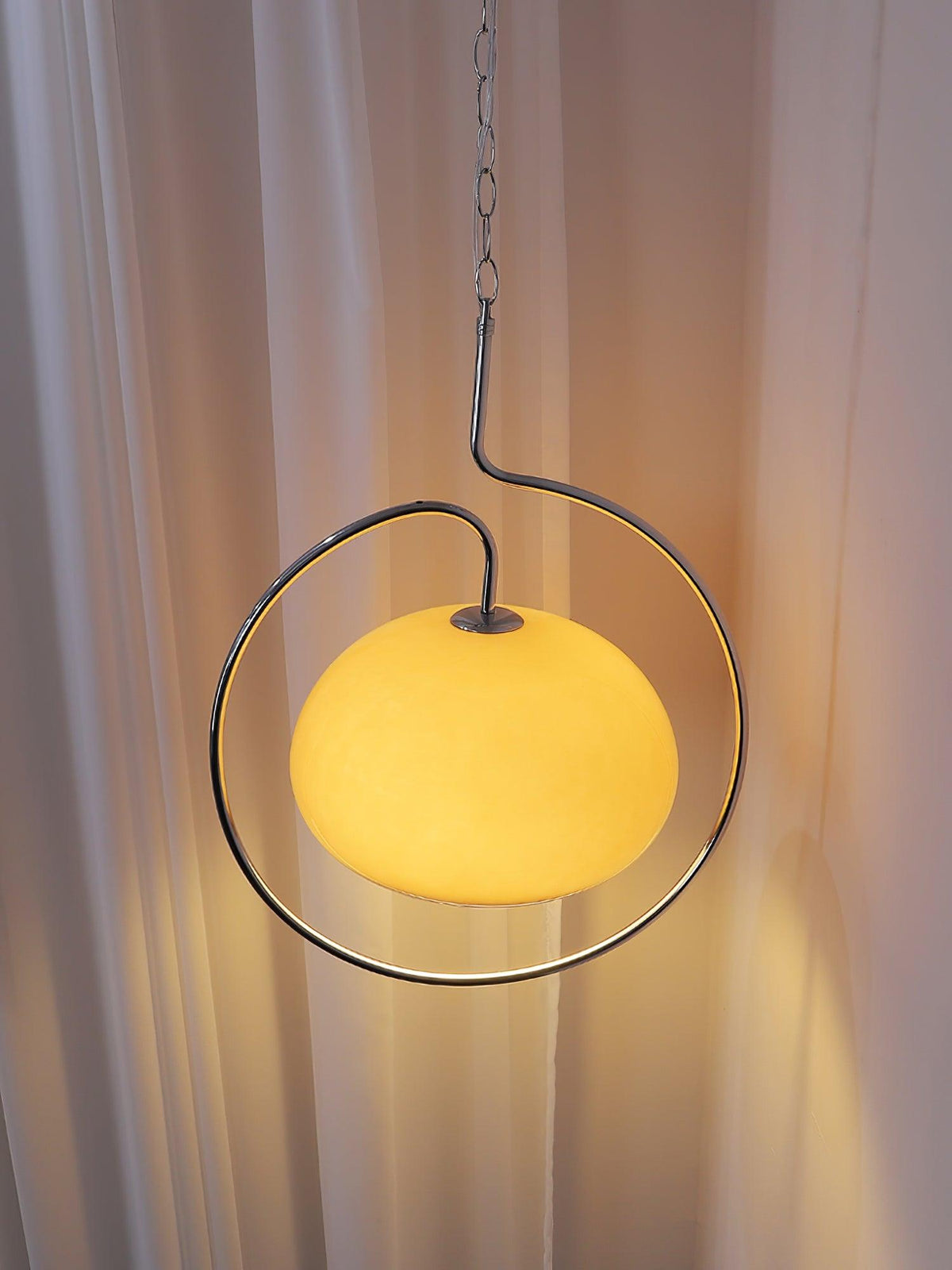 Xune Pendelleuchte aus Glas im Retro-Stil