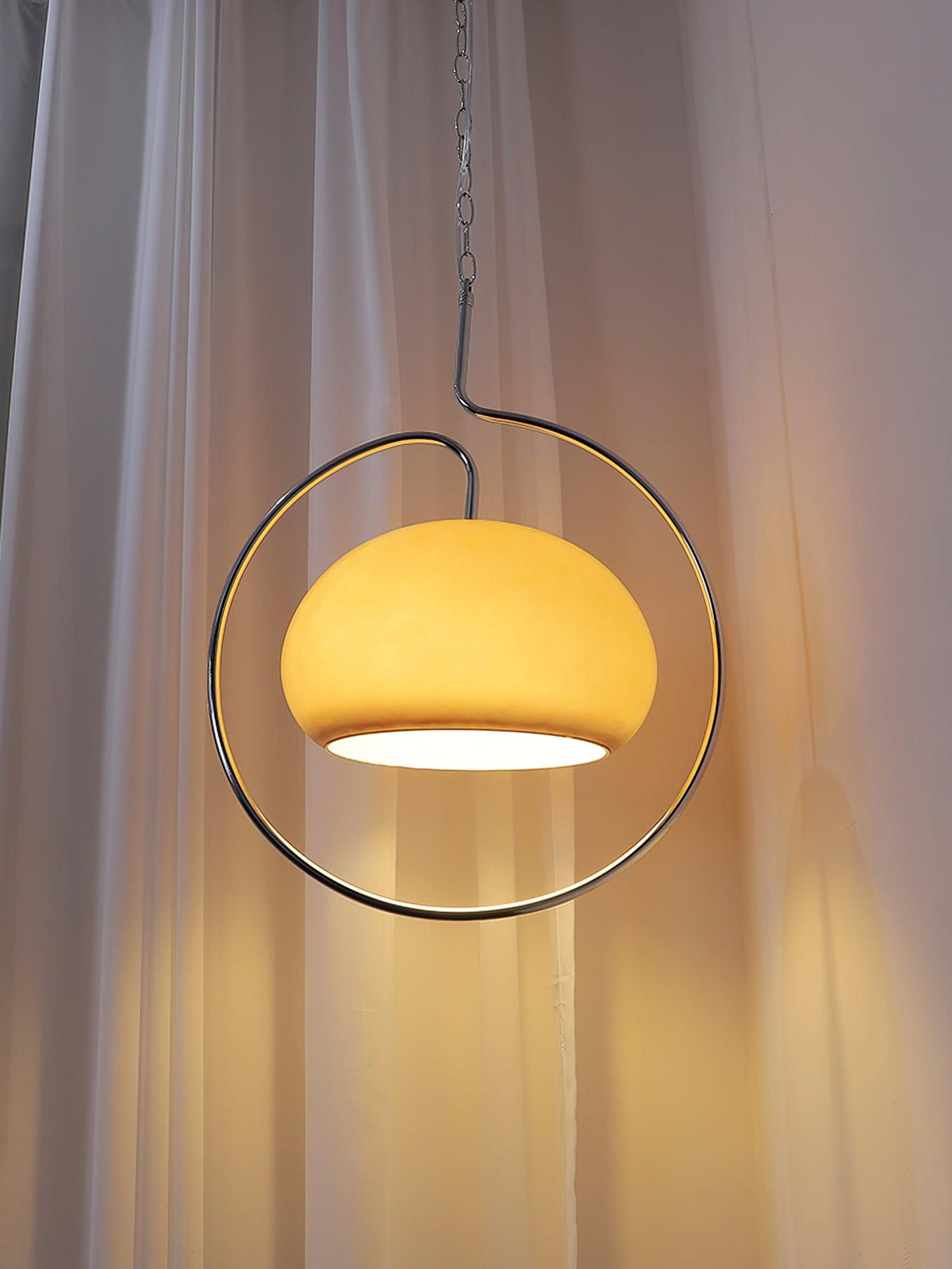 Xune Pendelleuchte aus Glas im Retro-Stil