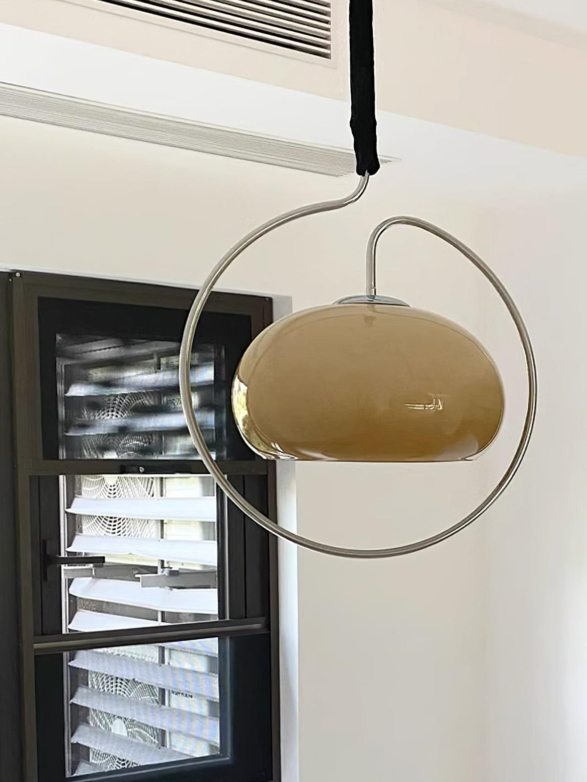 Xune Pendelleuchte aus Glas im Retro-Stil