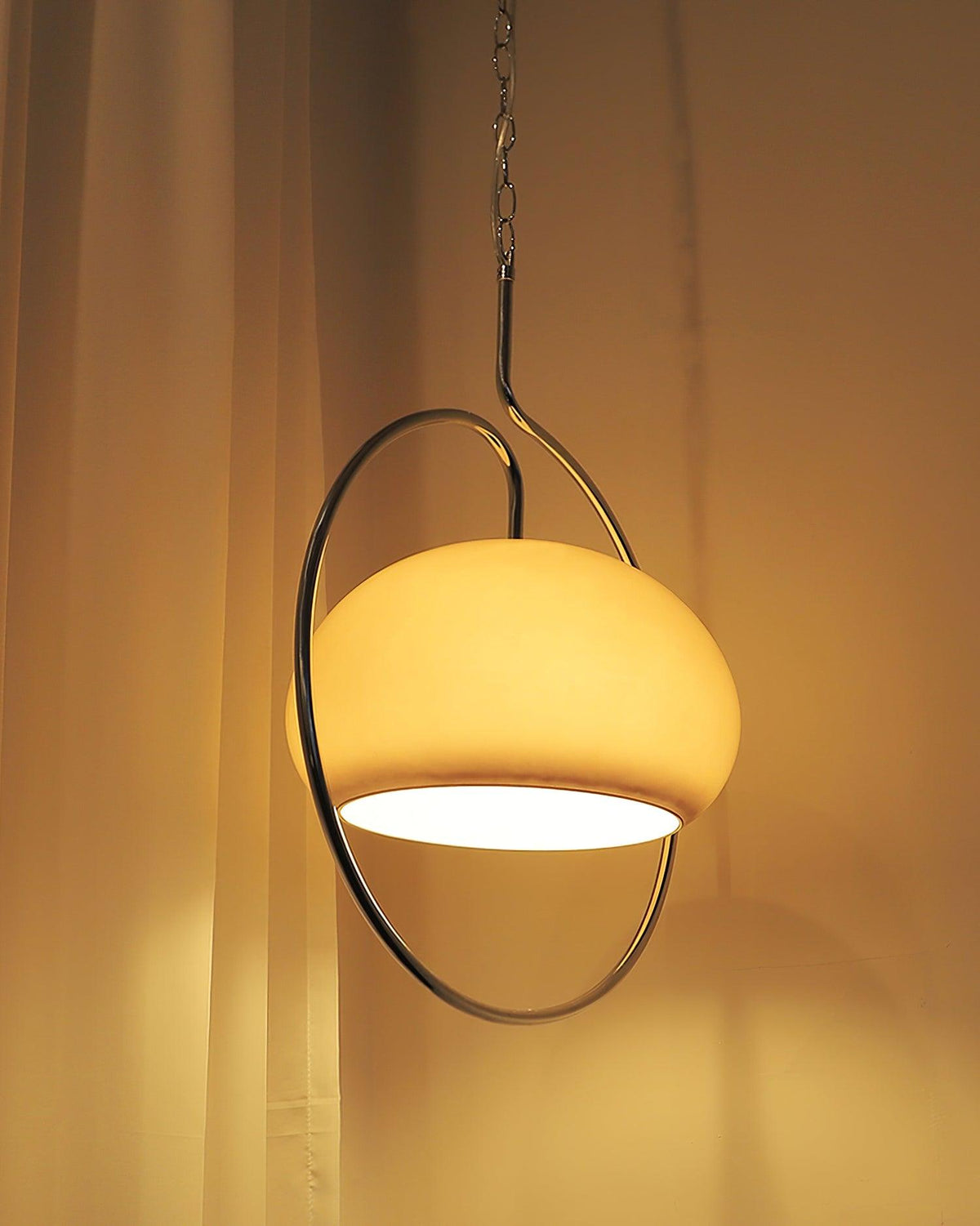 Xune Pendelleuchte aus Glas im Retro-Stil