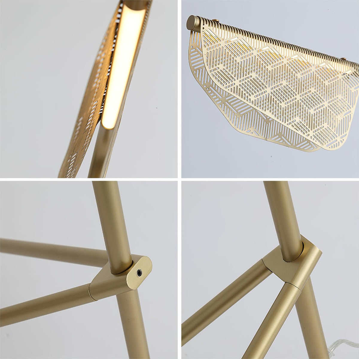 Triad Gold Geometrische Stehleuchte