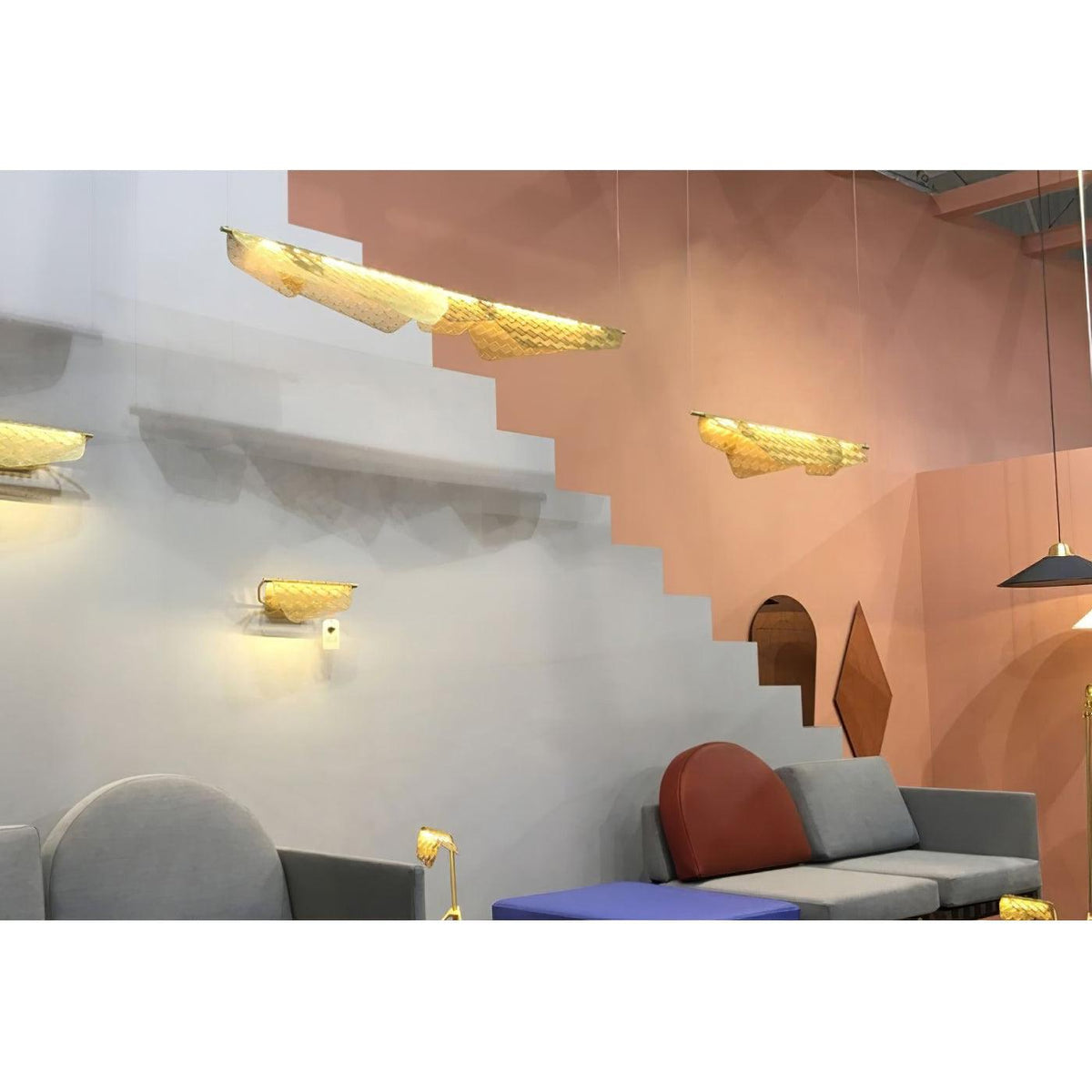 Aella Postmodern luxuriöse Kunst-Pendelleuchte