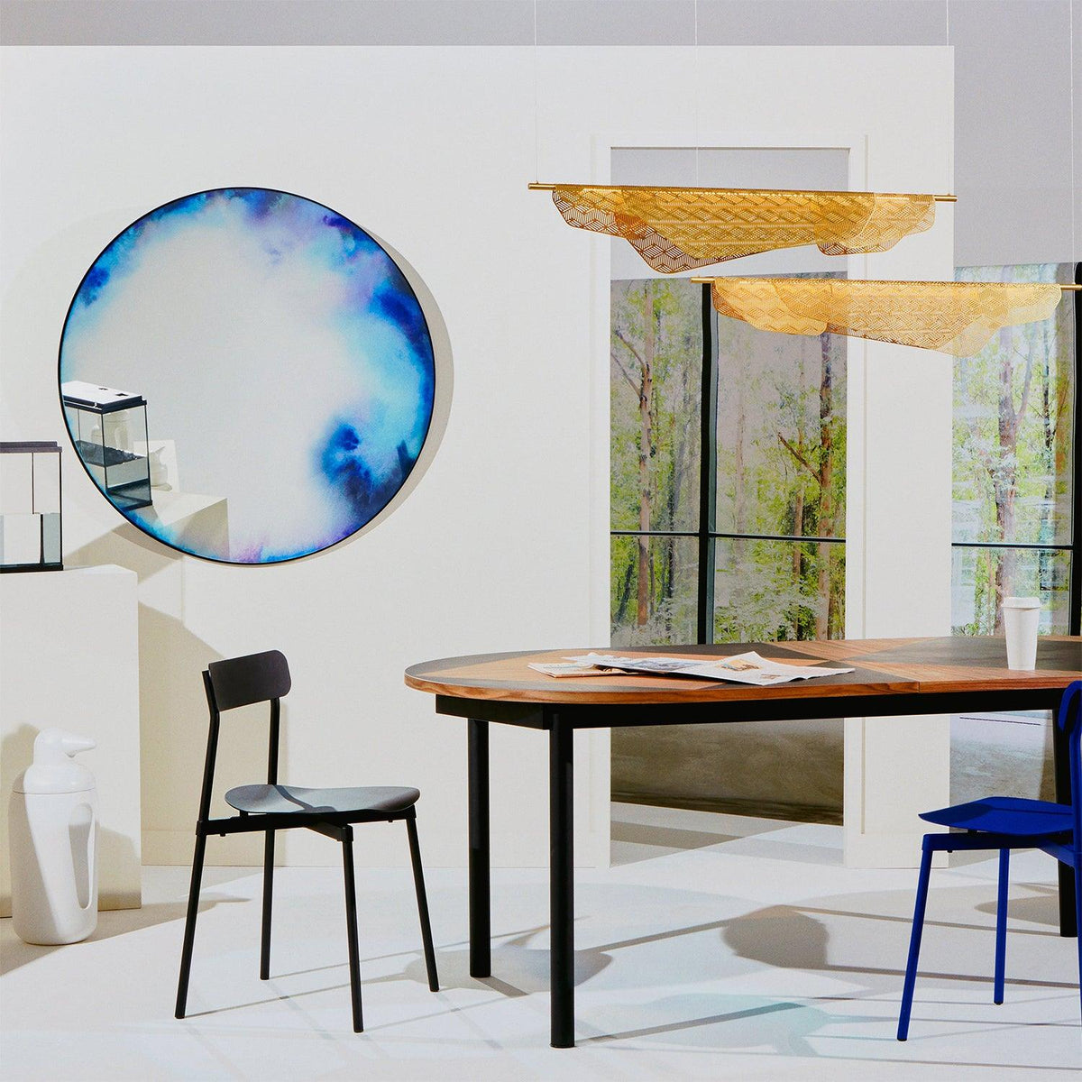 Aella Postmodern luxuriöse Kunst-Pendelleuchte