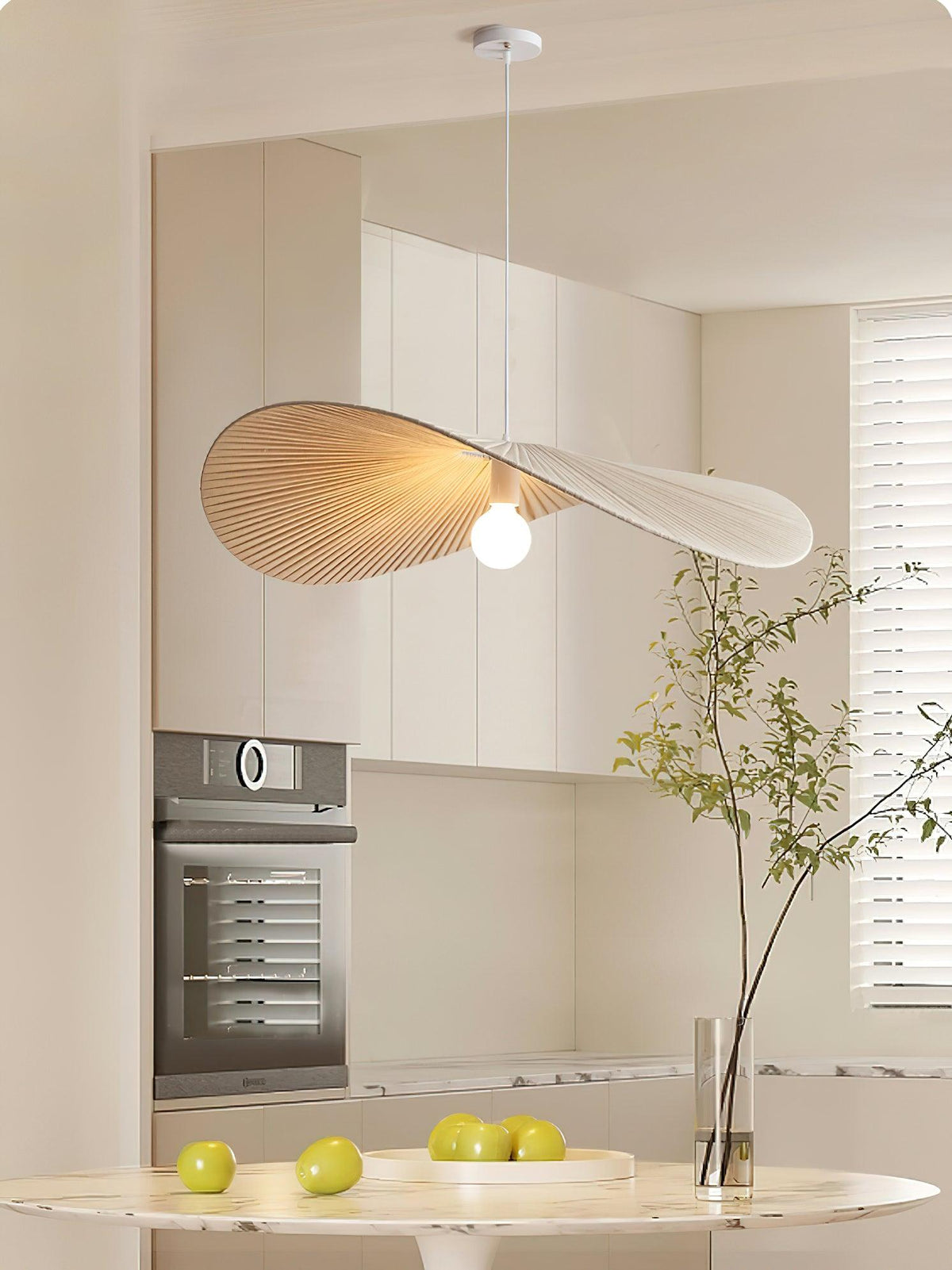 Cedrin Pendelleuchte Wave Natural