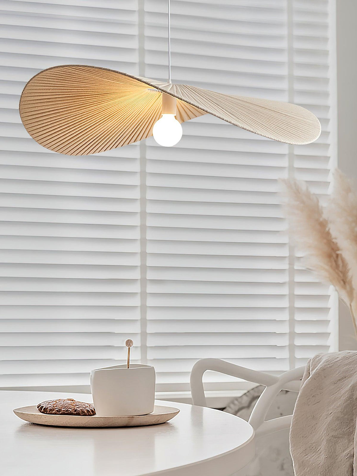 Cedrin Pendelleuchte Wave Natural