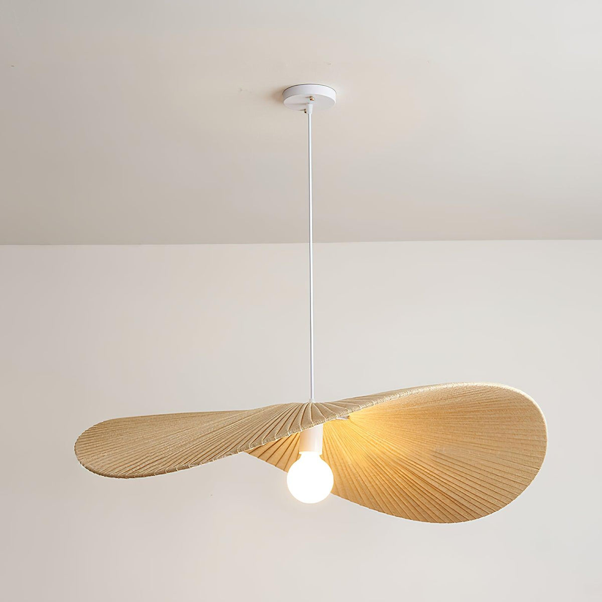 Cedrin Pendelleuchte Wave Natural