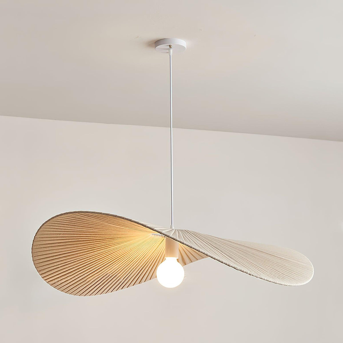 Cedrin Pendelleuchte Wave Natural