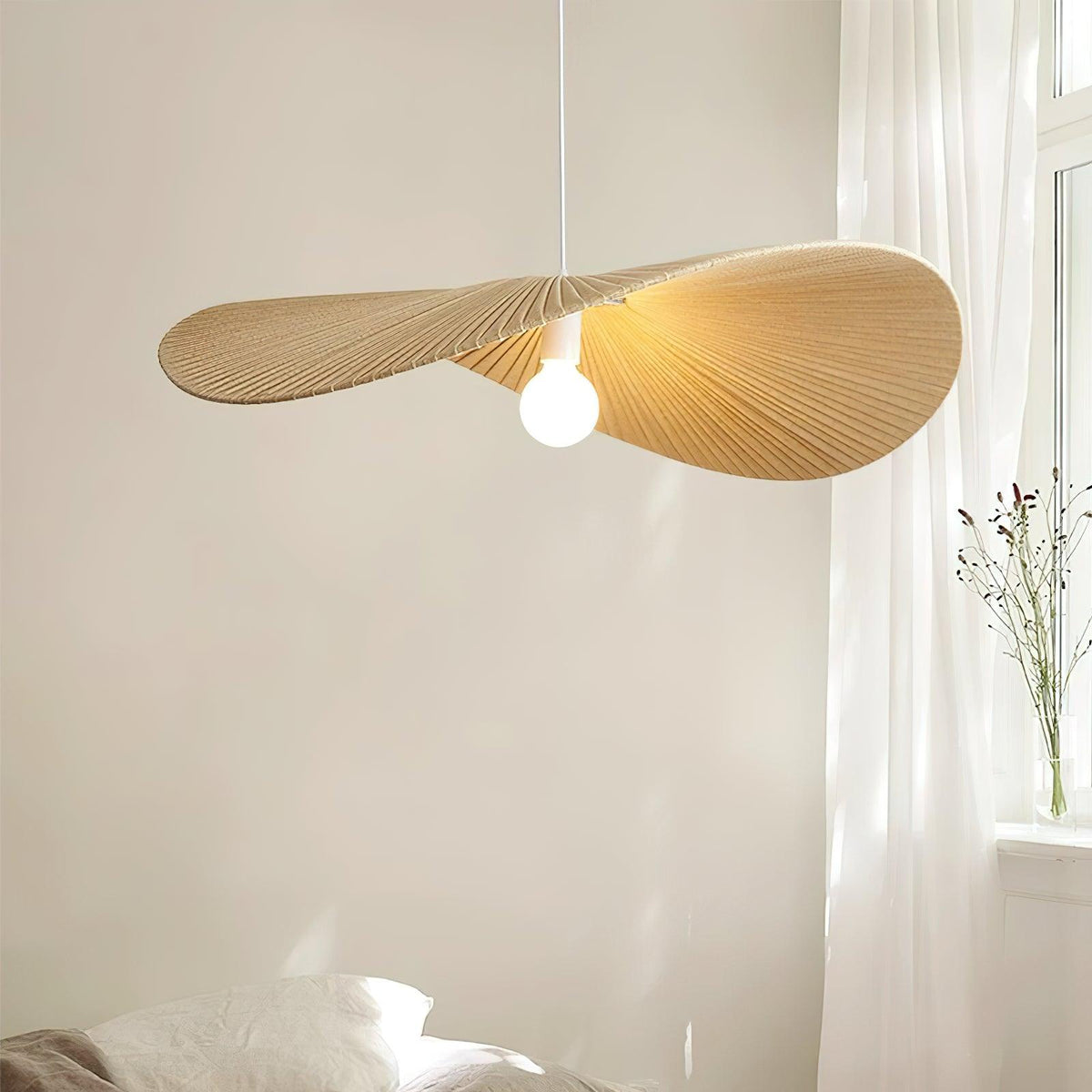 Cedrin Pendelleuchte Wave Natural