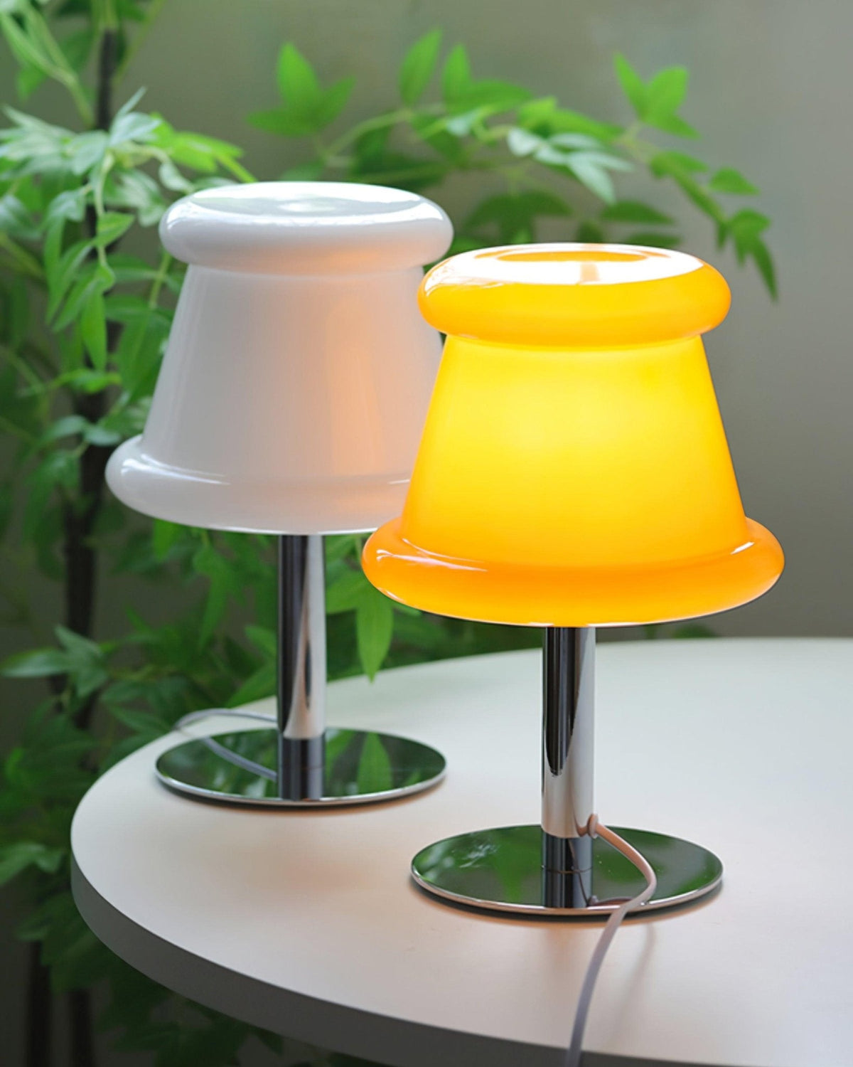 Vodor Retro-Glas-Tischlampe