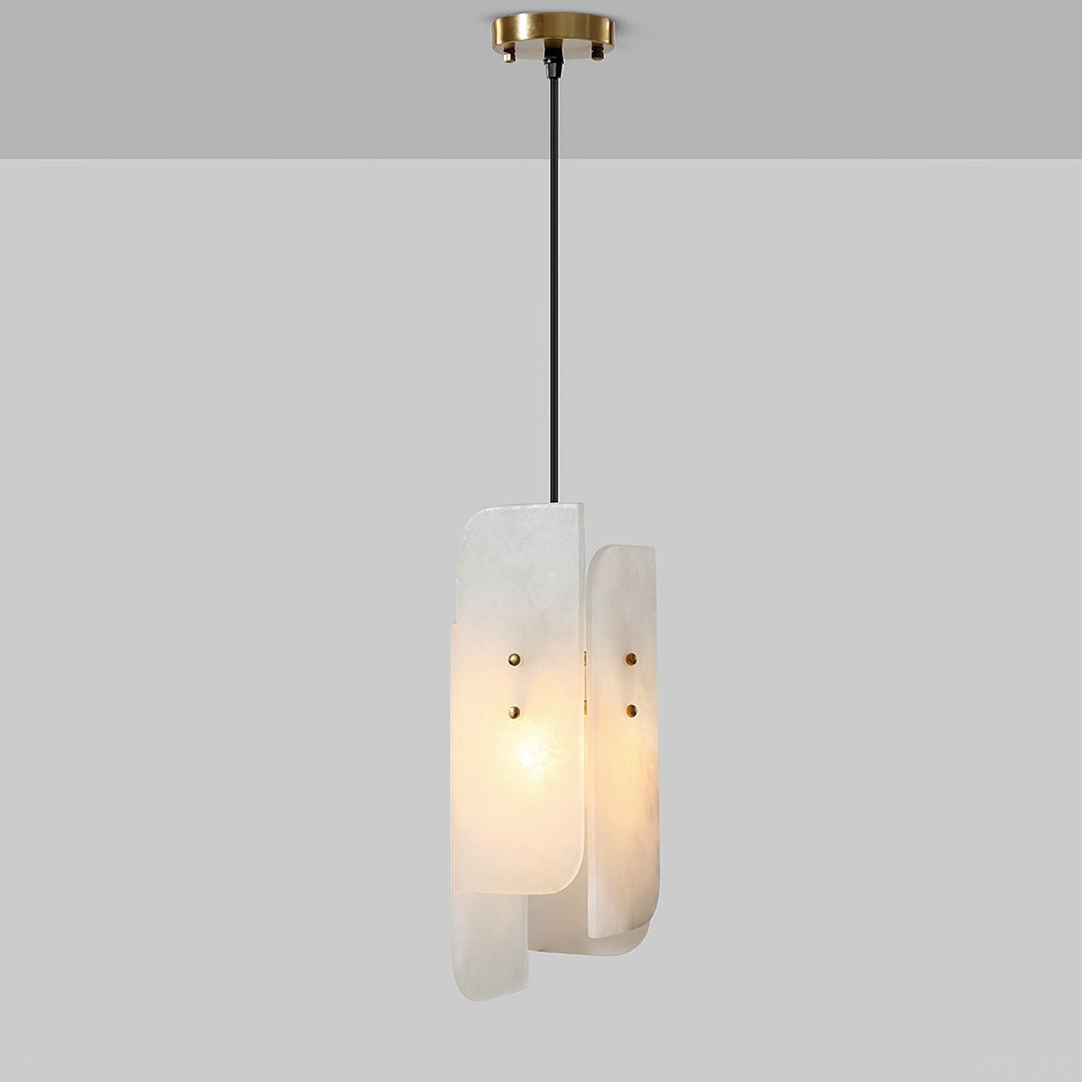 Vicarus mehrschichtige Alabaster-Pendelleuchte