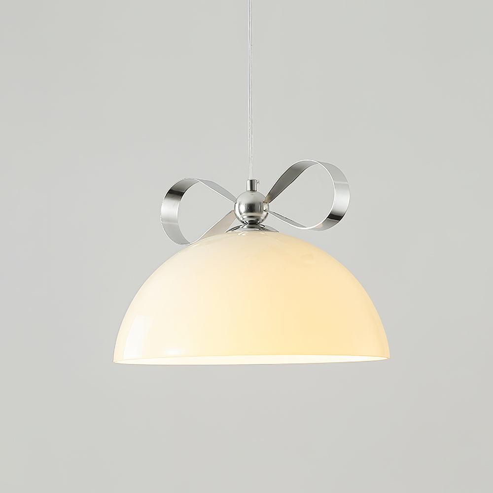 Celirina Pendelleuchte aus Glas in Bernstein für Esszimmer