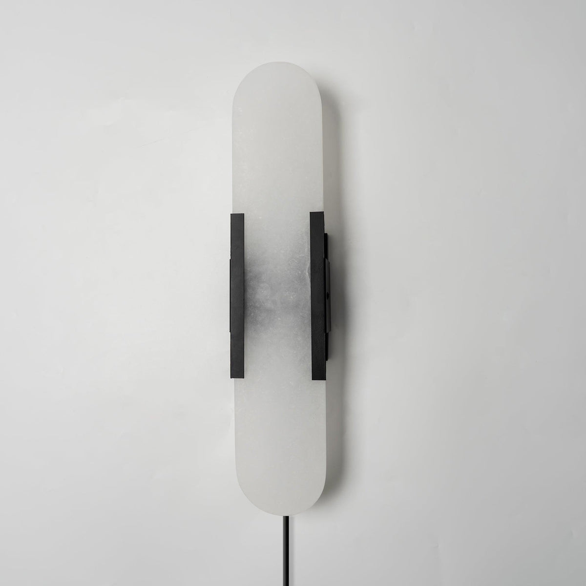 Bano Oblong Alabaster Wandleuchte mit Stecker