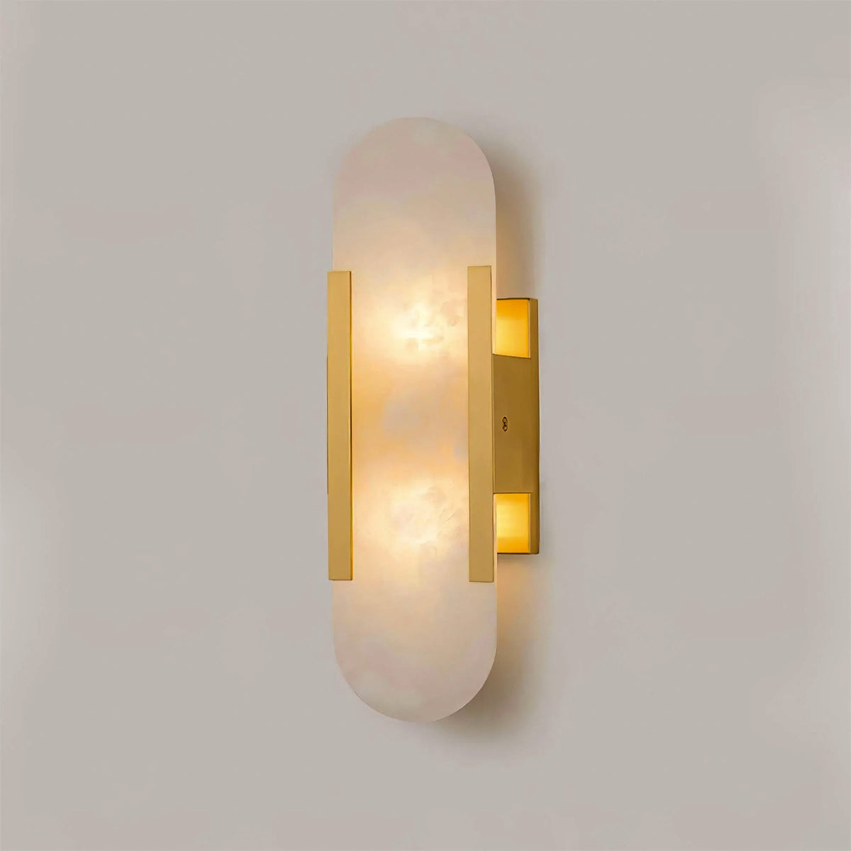 Veo Luxuriöse Alabaster-Wandleuchte